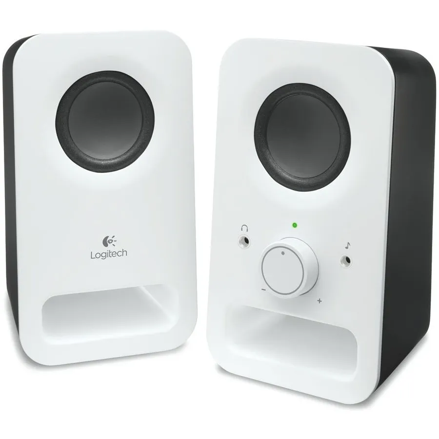 LOGITECH Z150 Stereo Speakers - SNOW WHITE - 3.5 MM Slika 1