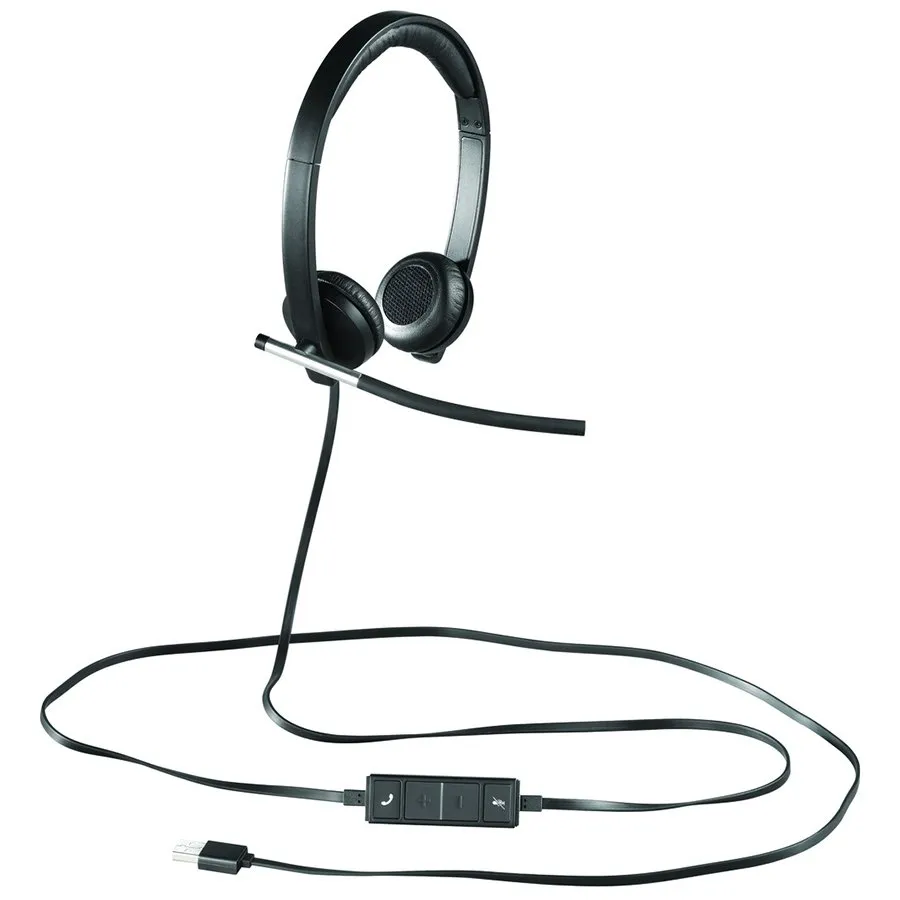 LOGITECH H650E CORDED HEADSET STEREO USB - EMEA Slika 2