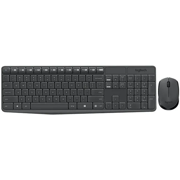 LOGITECH MK235 Wireless Combo - GREY - US INT'L Slika 1