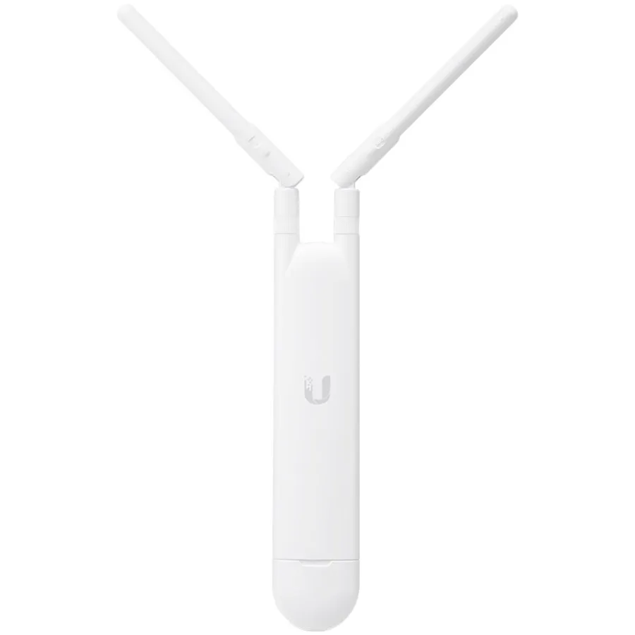 Ubiquiti UniFi Indoor/Outdoor AP, AC Mesh,2x2 MIMO,300 Mbps(2.4GHz),867 Mbps(5GHz),Passive PoE,24V,2 External Dual-Band Omni Antennas,Wall/Pole/Fast-Mount Kit Included,250+ Concurrent Clients,EU Slika 1