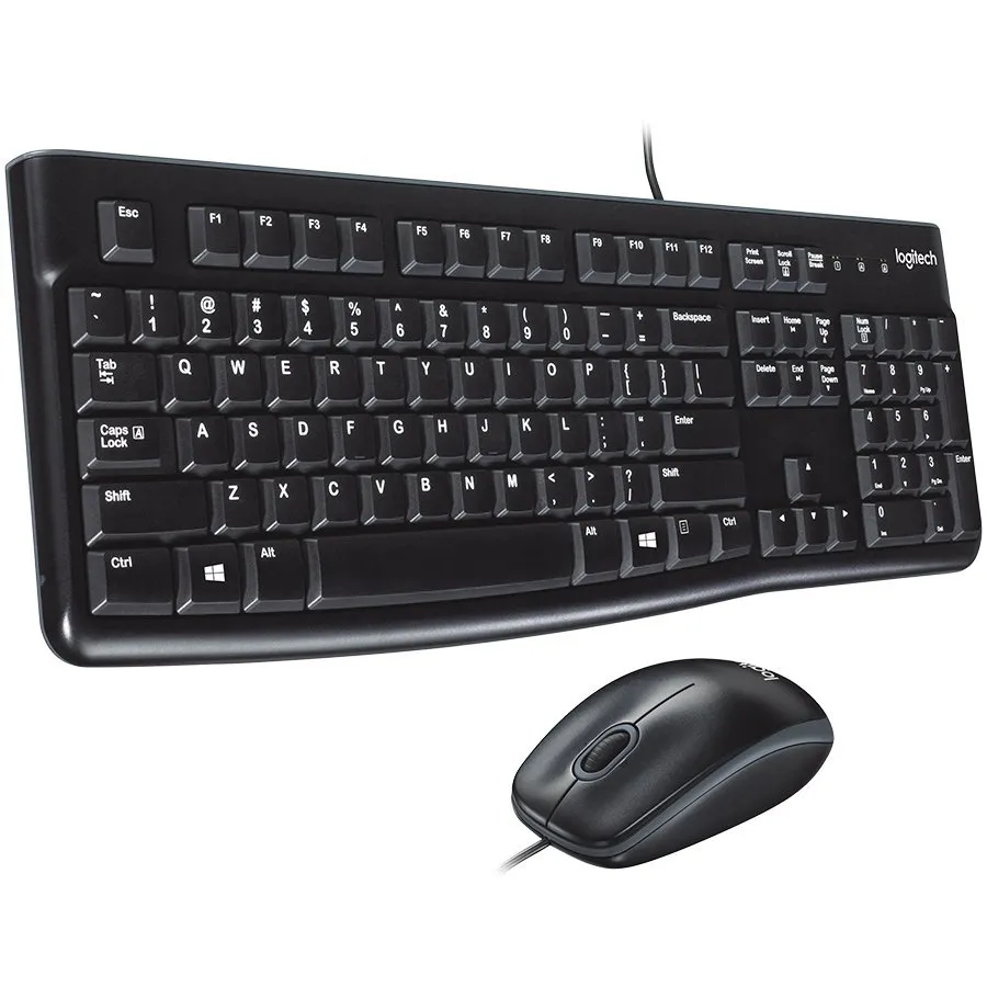 LOGITECH MK120 Corded Combo - BLACK - USB - HRV-SLV-SRB Slika 1