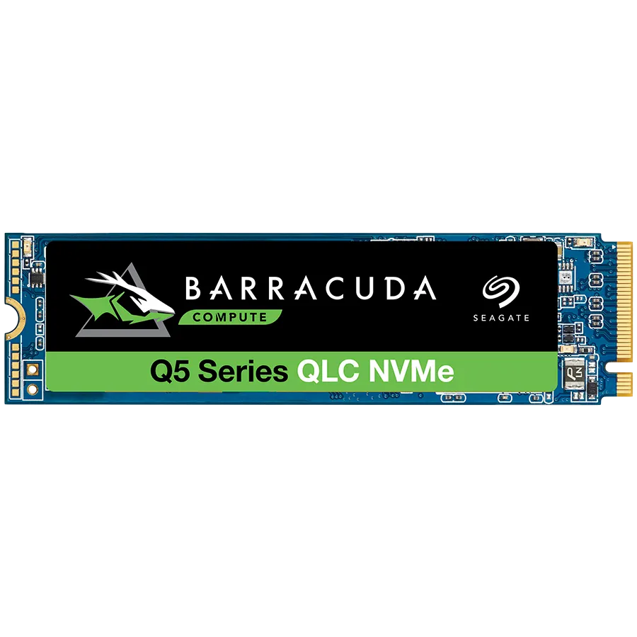 SSD SEAGATE BarraCuda Q5 1TB M.2 2280-S2 PCIe Gen3 x4 NVMe 1.3, Read/Write: 2400/1700 MBps, TBW 274 Slika 1