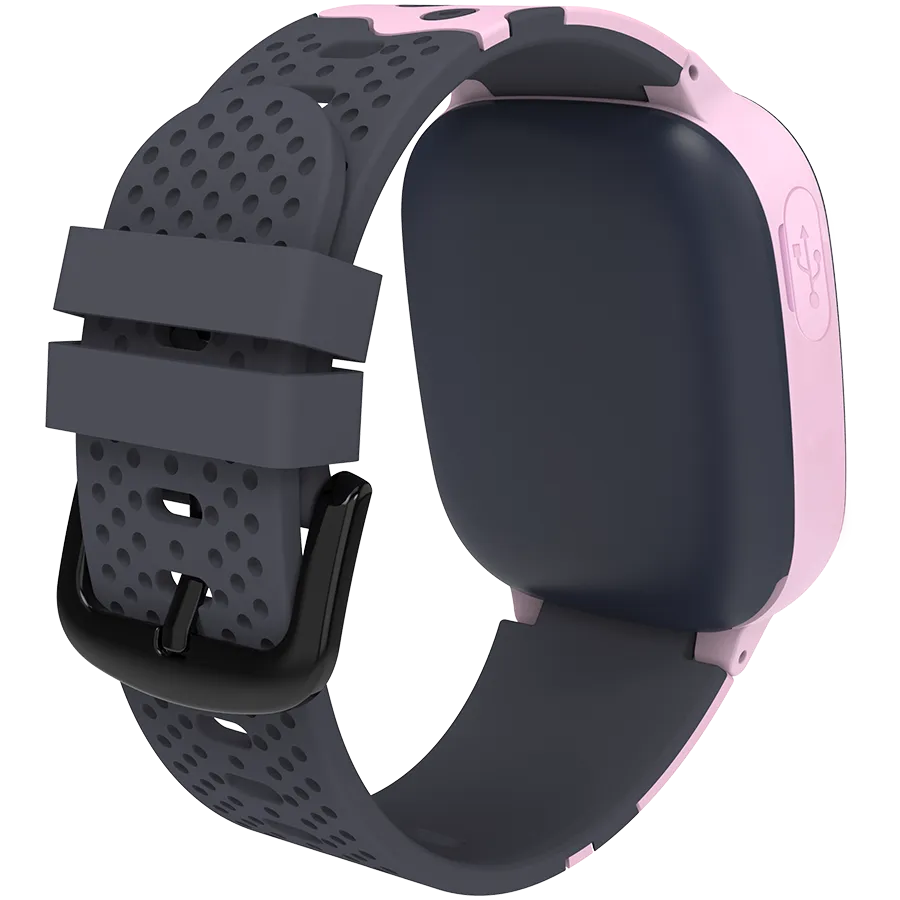 CANYON Sandy KW-34, Kids smartwatch, 1.44 inch colorful screen, GPS function, Nano SIM card, 32+32MB, GSM(850/900/1800/1900MHz), 400mAh battery, compatibility with iOS and android, Pink, host: 52.9*40.3*14.8mm, strap: 230*20mm, 42g Slika 5