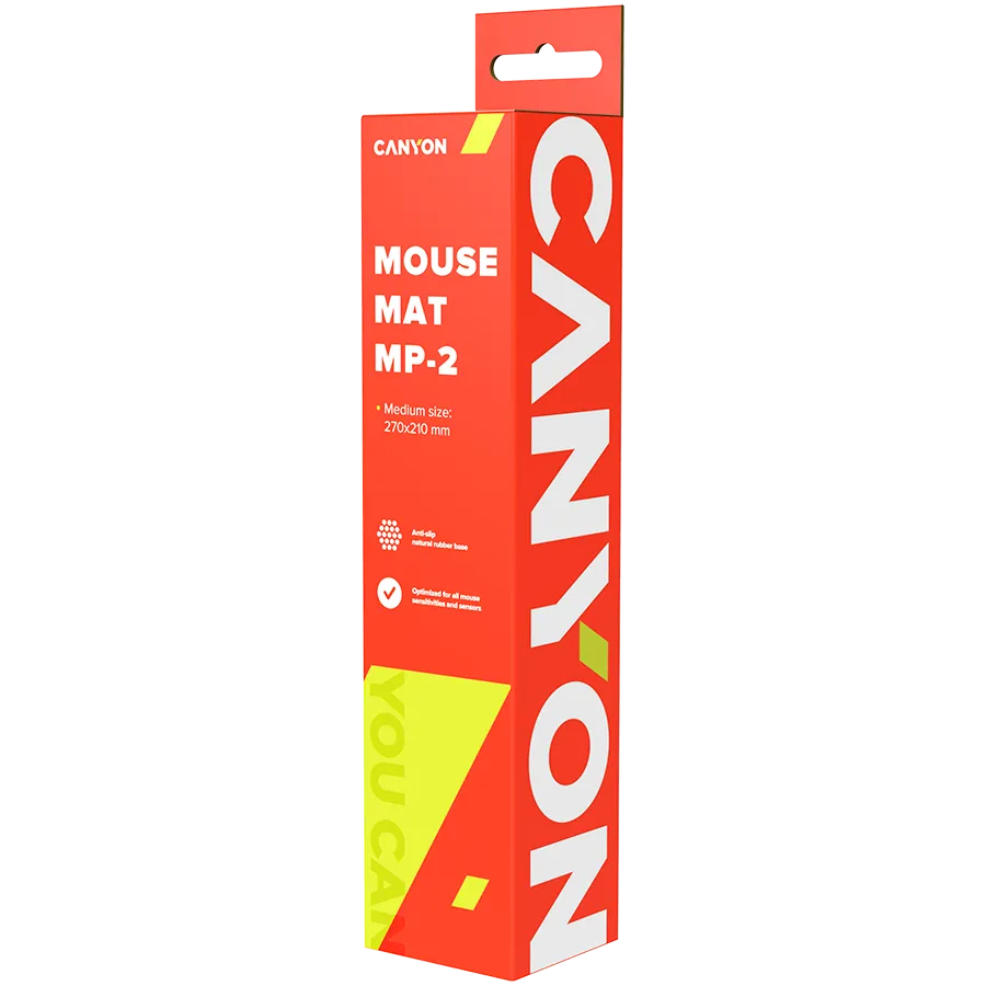 CANYON pad MP-2 270x210mm Black Slika 3