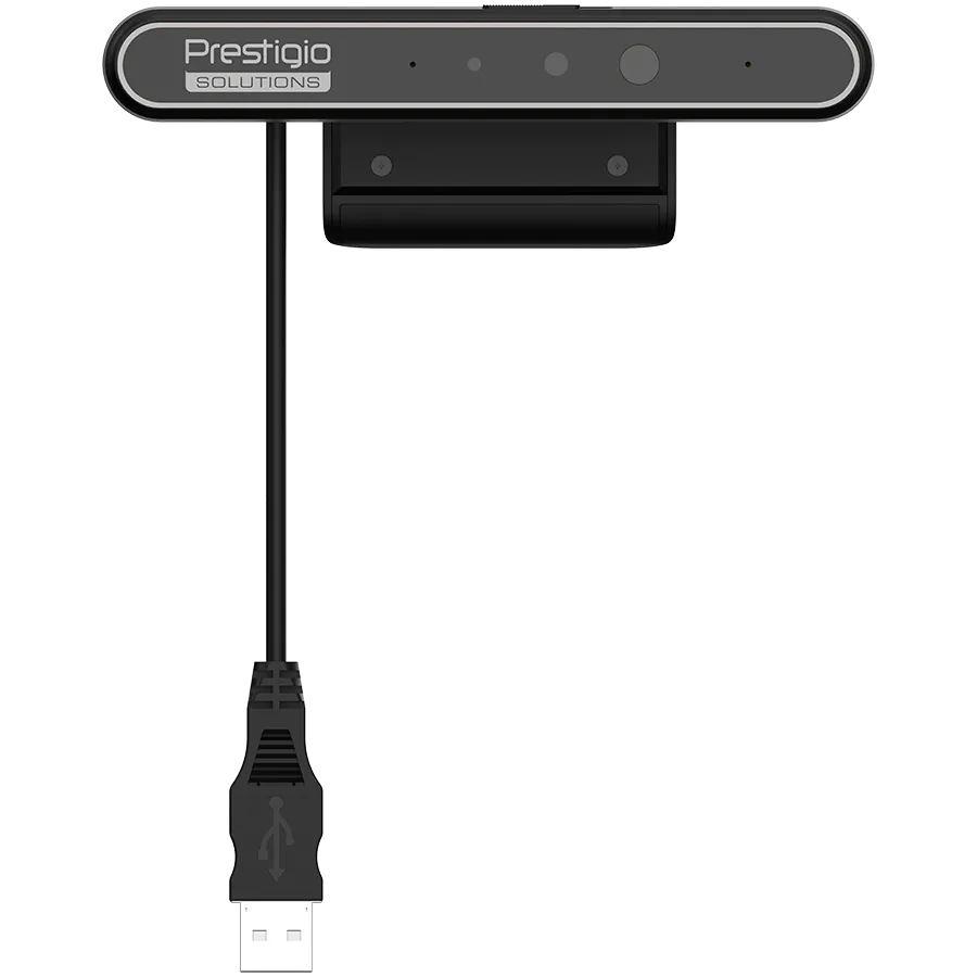 Prestigio Solutions Video Conferencing Windows Hello Camera: FHD, 2MP, 2 mic, 1m (Range), Connection via USB 3.0 Slika 2