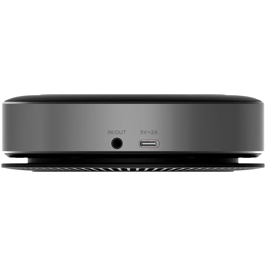 Prestigio Solutions Video Conferencing Speakerphone Alpha: 5W, 6 mic, 5m (Radius), Wireless charging, Connection via USB Type-C, AUX or BT4.2+EDR Slika 4