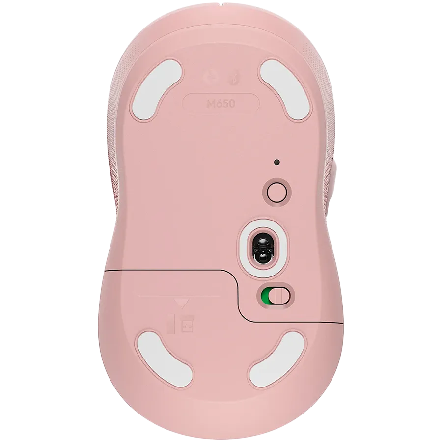 LOGITECH M650L Signature Bluetooth Mouse - ROSE Slika 2