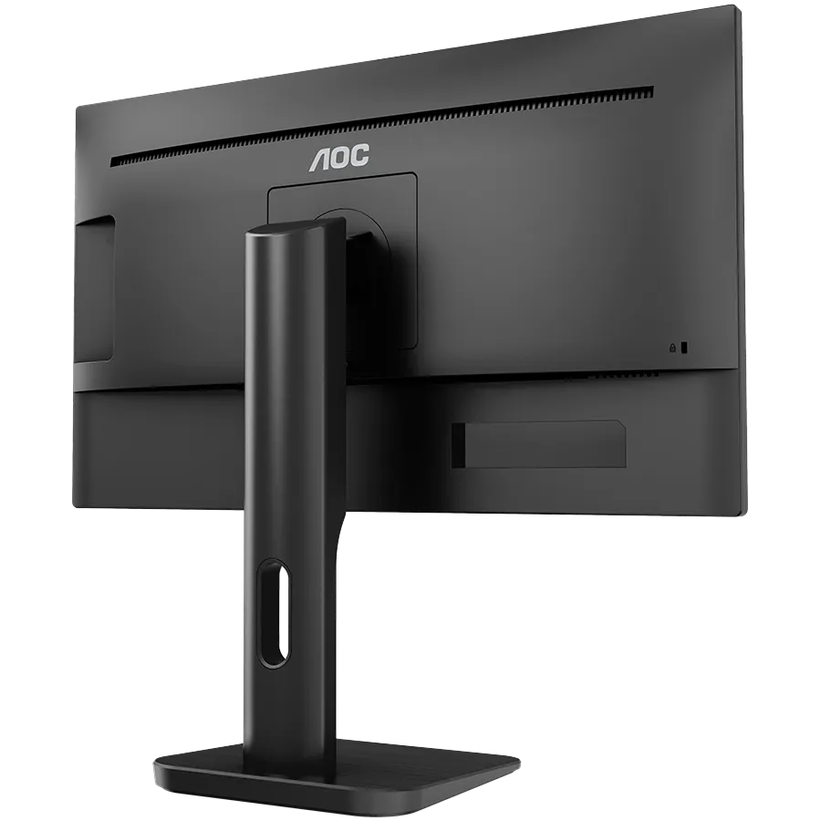 AOC Monitor LED 24P1 PRO (23.8“, 16:9, 1920x1080, IPS, 250 cd/m², 1000:1, 50M:1, 5 ms, 178/178°, VGA, DP, HDMI, DVI, 4 x USB 3.0, Audio OUT, Speakers, Tilt: -5/+35°, Swivel, Tilt, H. Adjust, VESA, Ergonomic, Borderless) Black, 3y Slika 4