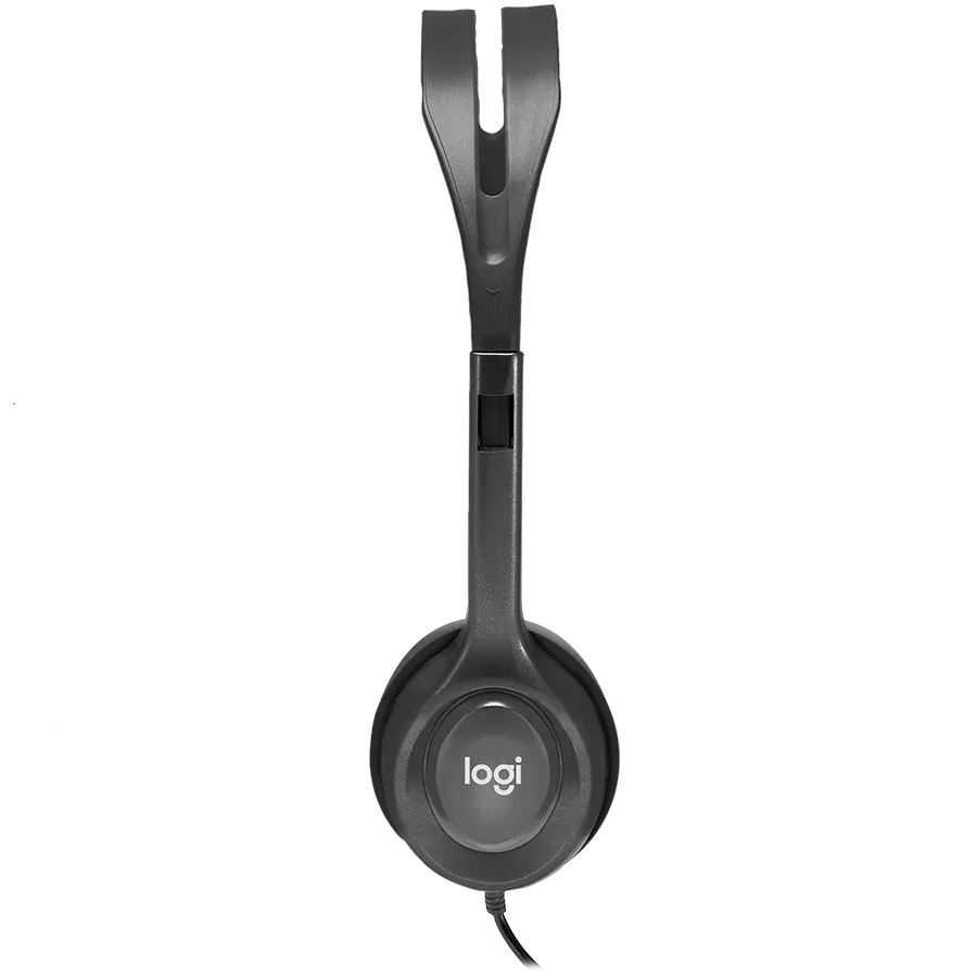LOGITECH H111 Corded Stereo Headset - BLACK - 3.5 MM Slika 4
