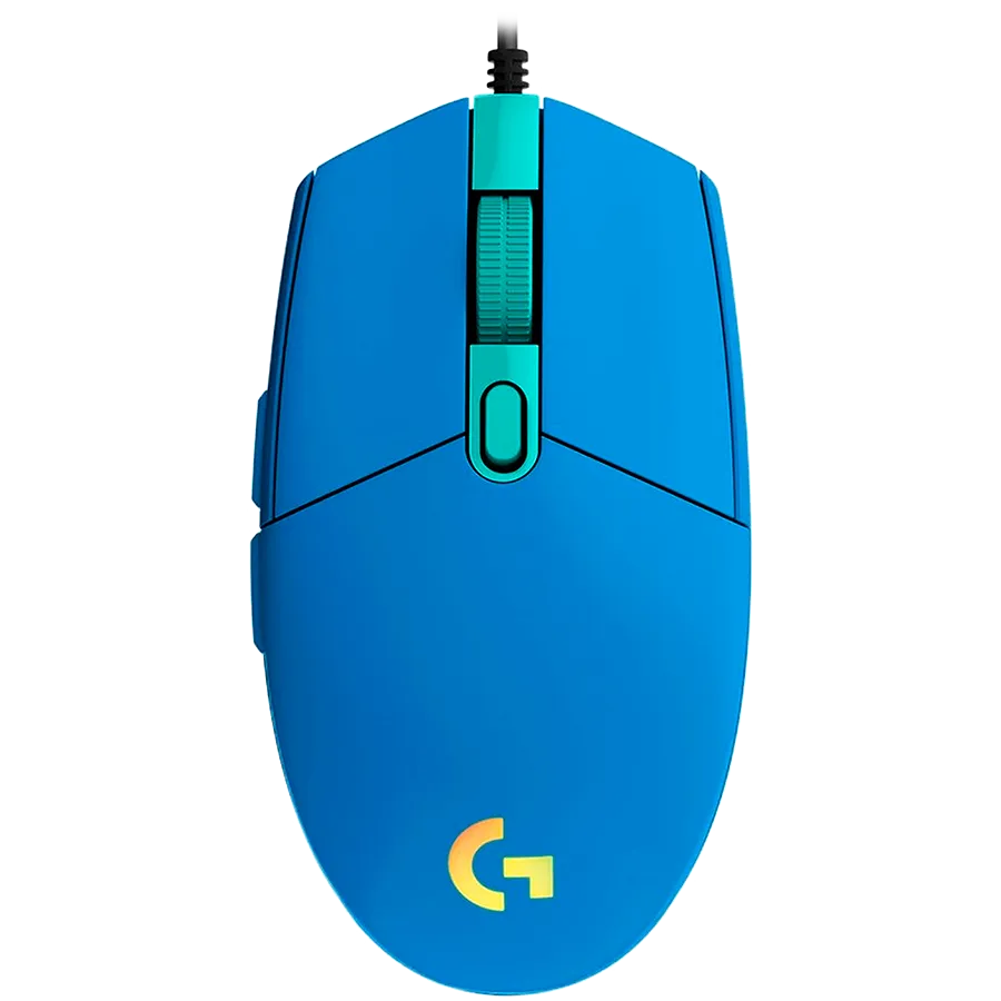 LOGITECH G102 LIGHTSYNC Corded Gaming Mouse - BLUE - USB - EER Slika 1