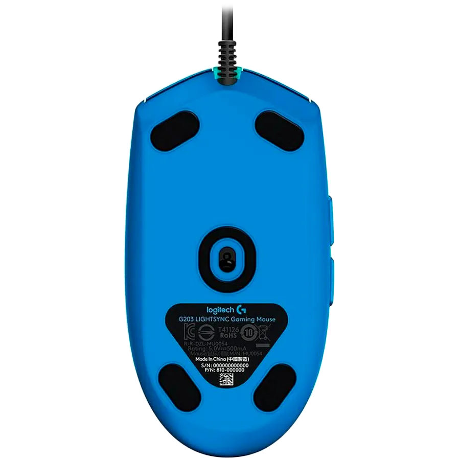 LOGITECH G102 LIGHTSYNC Corded Gaming Mouse - BLUE - USB - EER Slika 4