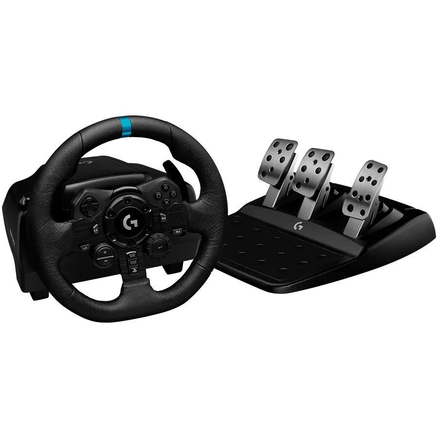 LOGITECH G923 Racing Wheel and Pedals - PC/PS - BLACK - USB Slika 2