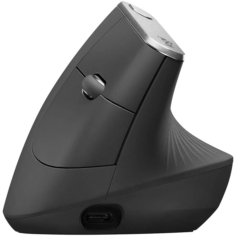 LOGITECH MX Vertical Bluetooth Mouse - GRAPHITE Slika 3