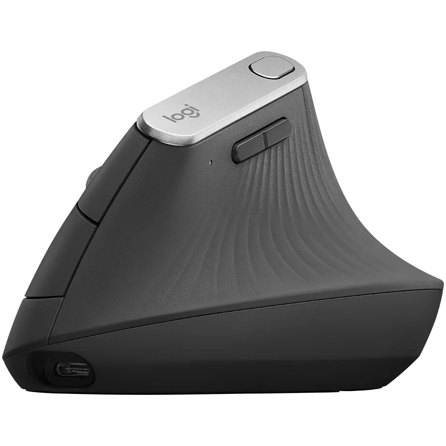LOGITECH MX Vertical Bluetooth Mouse - GRAPHITE Slika 4