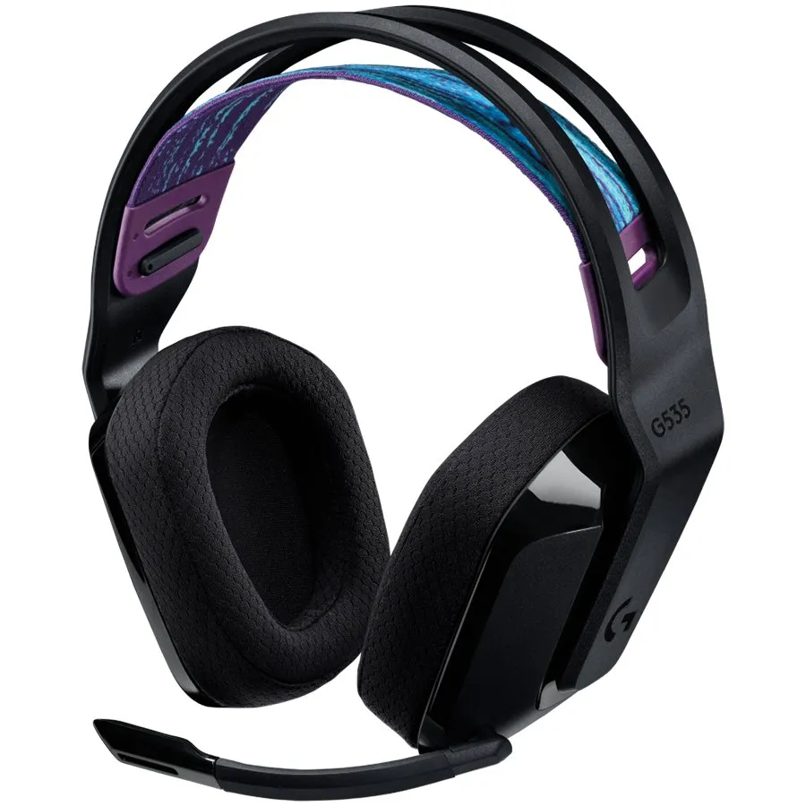 LOGITECH G535 LIGHTSPEED Wireless Gaming Headset - BLACK Slika 1
