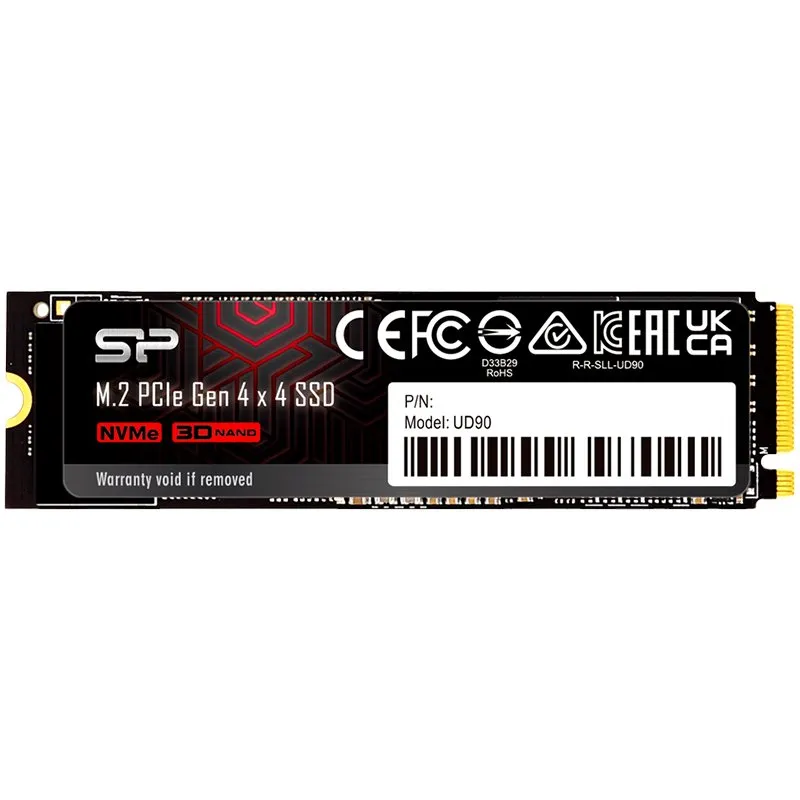 Silicon Power UD90 250GB SSD PCIe Gen 4x4 SSD UD90 - PCIe Gen4x4 & NVMe 1.4, 3D NAND, SLC Cache + HMB, 5 year warranty - Max 4800/4200 MB/s Slika 1