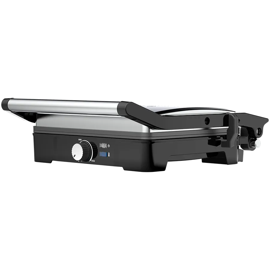 AENO Electric Grill EG2: 2000W, Temperature regulation, Max opening angle -180°, Plate size 290*234mm Slika 2