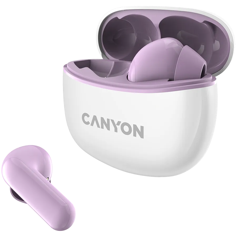 CANYON headset TWS-5 Purple Slika 2