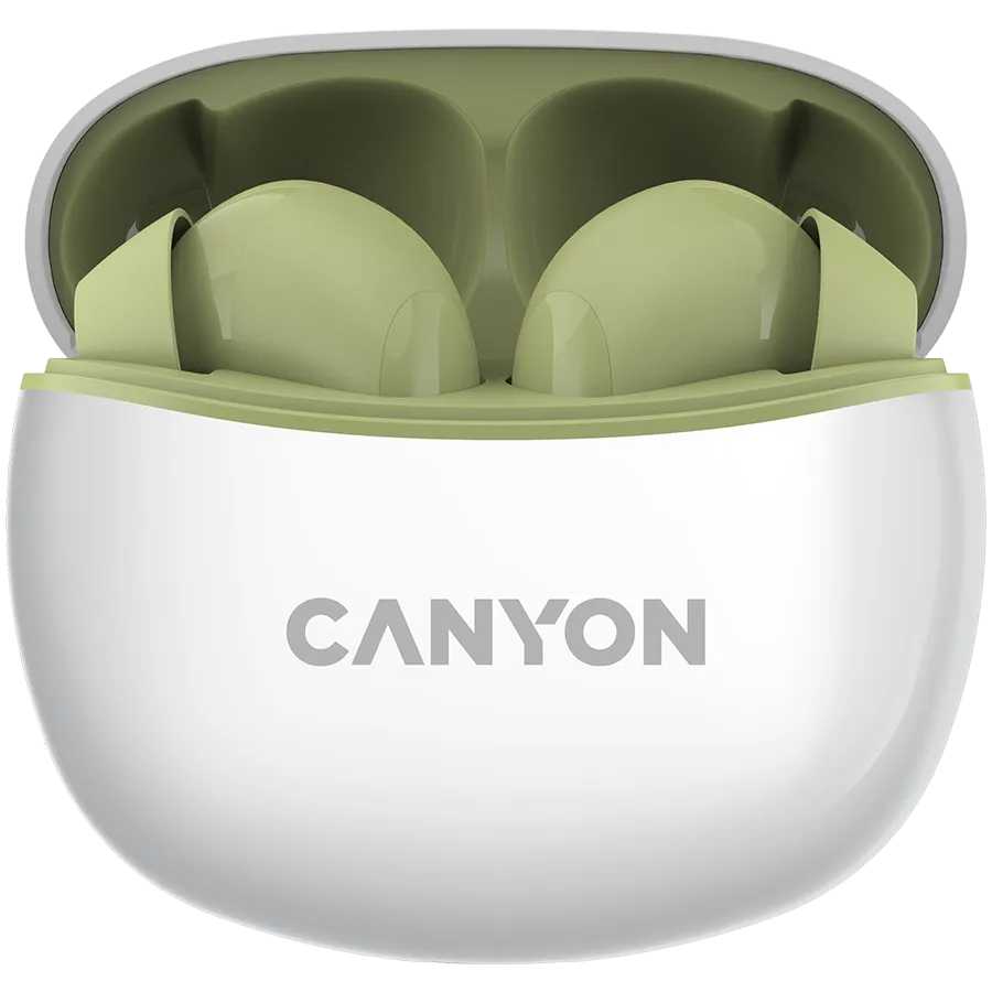 CANYON headset TWS-5 Green Slika 1