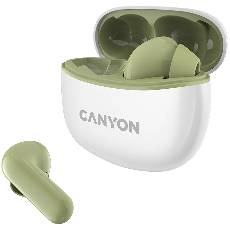 CANYON headset TWS-5 Green Slika 2