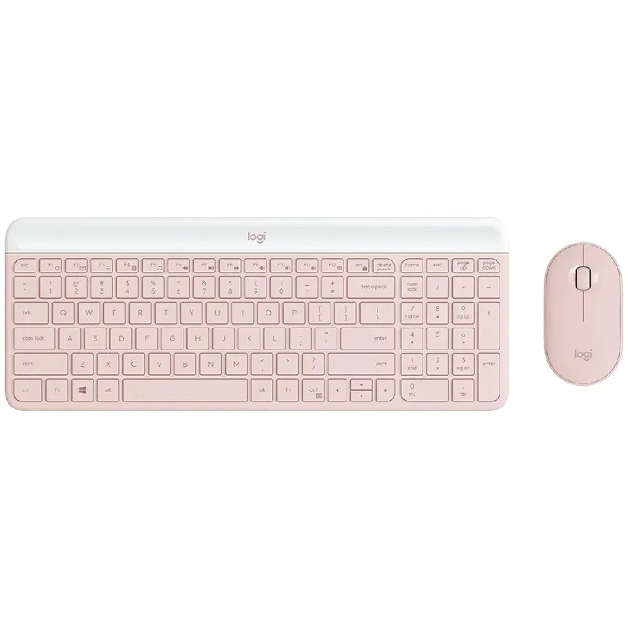 LOGITECH MK470 Slim Combo - ROSE - US INT'L - 2.4GHZ - INTNL-973 Slika 1