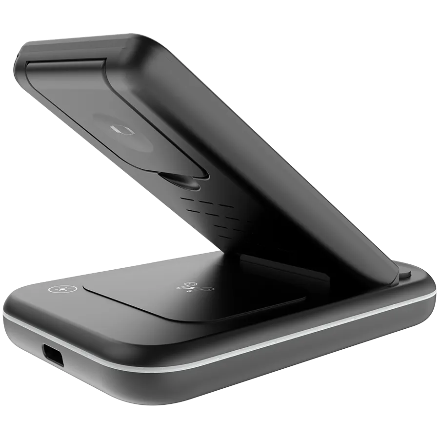 CANYON wireless charger WS-304 15W 3in1 Black Slika 7