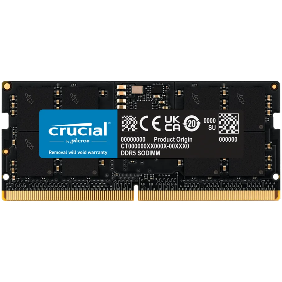 Crucial 16GB DDR5-5600 SODIMM CL46 (16Gbit) Slika 1