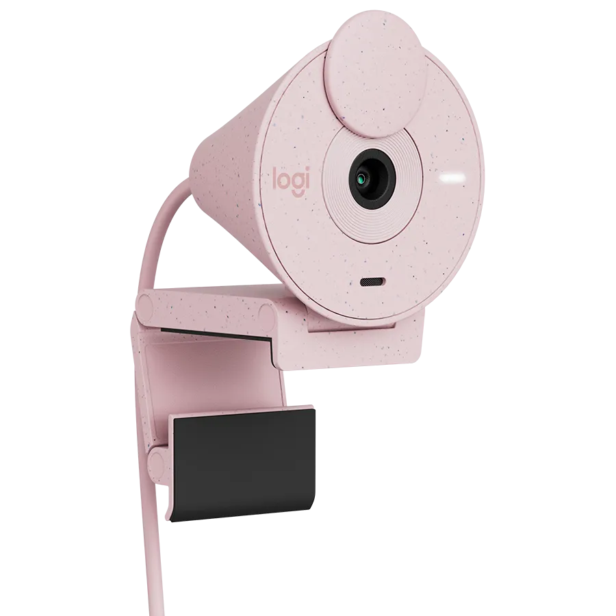 LOGITECH Brio 300 Full HD webcam - ROSE - USB Slika 3