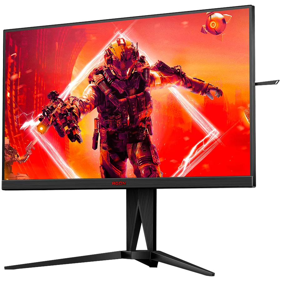 AOC AG275QZ/EU AGON, 68.6 cm (27"), QD-fast IPS, 2560 x 1440 pixels(QHD), 240Hz, Response 0.5 ms, 16:9, 80M:1, 400cd/m2, HDR 400, 178°/178°, 2xHDMI, 1xDP, Speakers, USB HUB 3.2 Gen, VESA, Pivot, Swivel, Tilt, HAS 150mm Slika 2