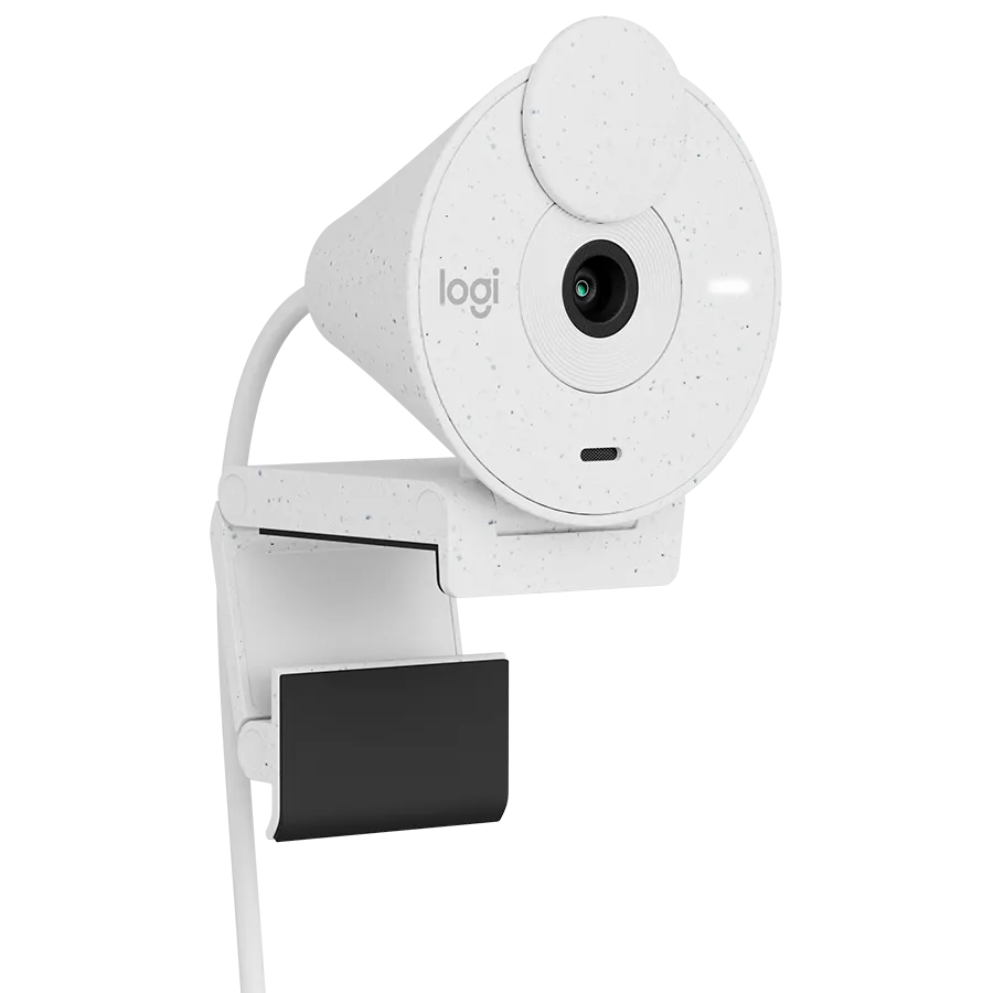 LOGITECH Brio 300 Full HD webcam - OFF-WHITE - USB Slika 3