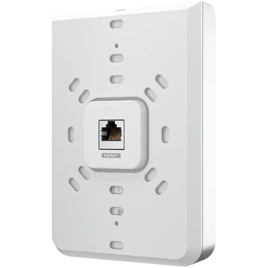 UniFi6 In-Wall. Wall-mounted WiFi 6 access point with a built-in PoE switch. Slika 4