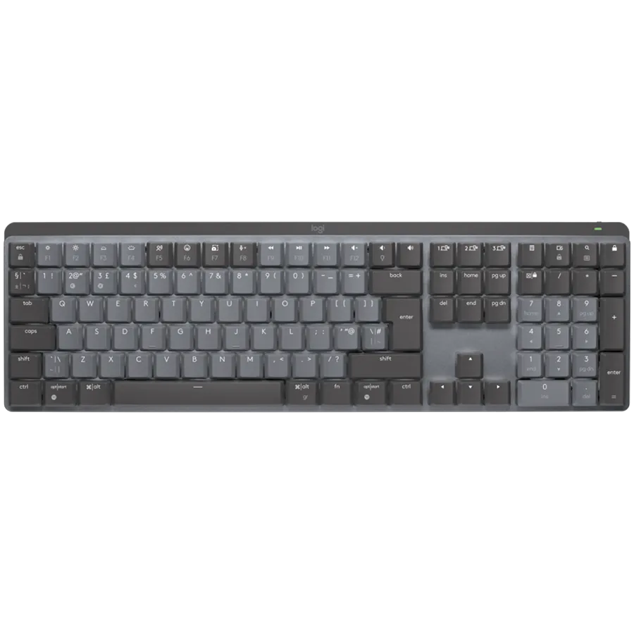 LOGITECH MX Mechanical Bluetooth Illuminated Keyboard - GRAPHITE - US INT'L - TACTILE Slika 1