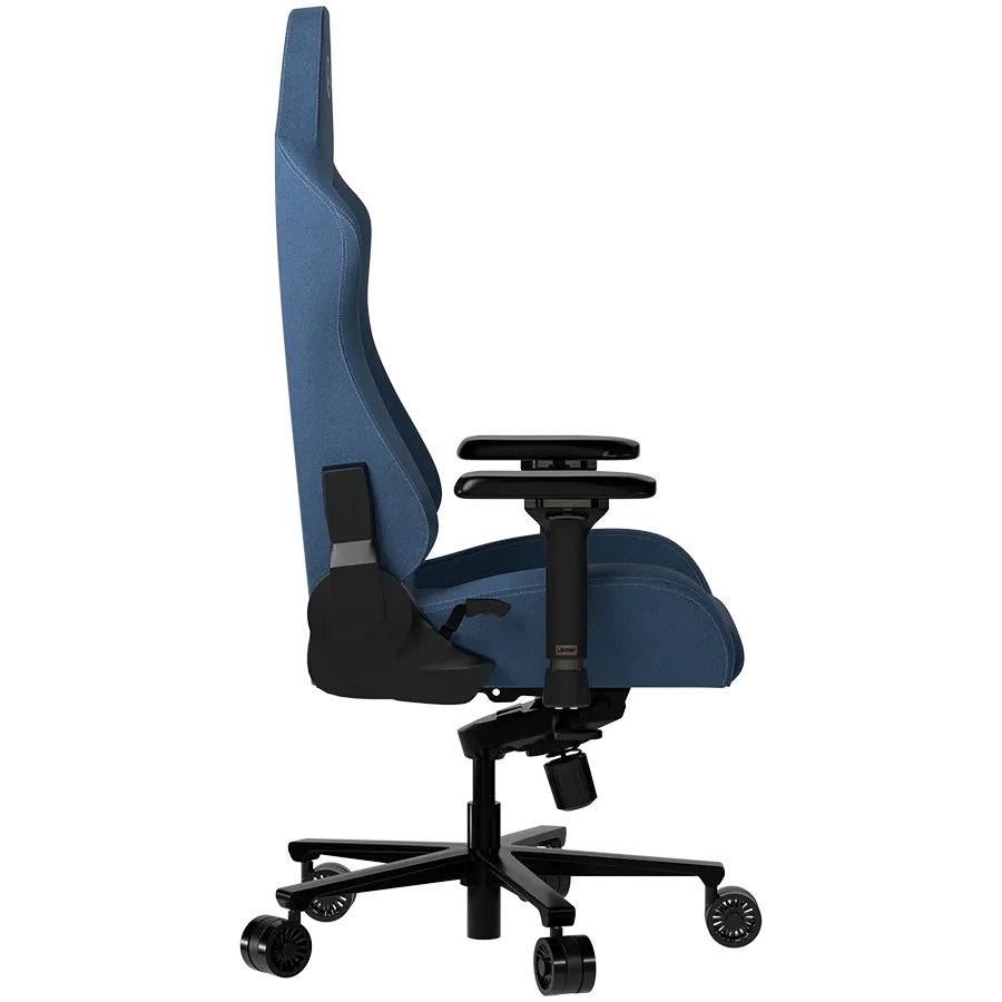 LORGAR Ace 422, Gaming chair, Anti-stain durable fabric, 1.8 mm metal frame, multiblock mechanism, 4D armrests, 5 Star aluminium base, Class-4 gas lift, 75mm PU casters, Blue Slika 3