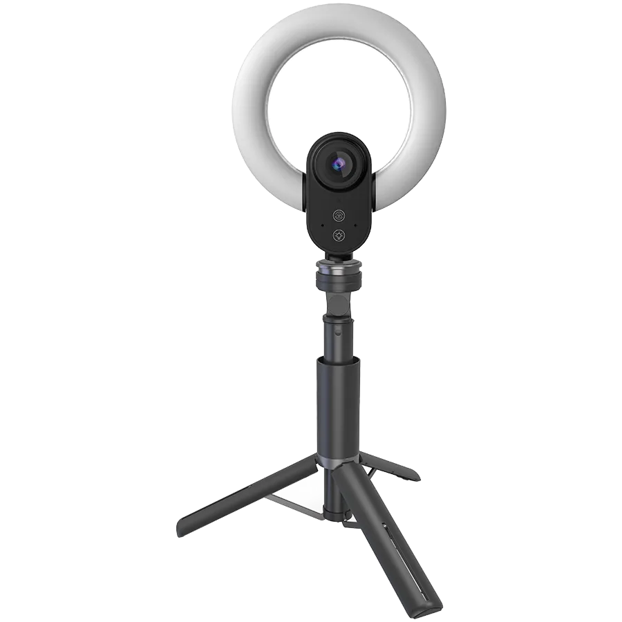 LORGAR Streaming Webcam Circulus 910 5MP Ring Light Slika 1