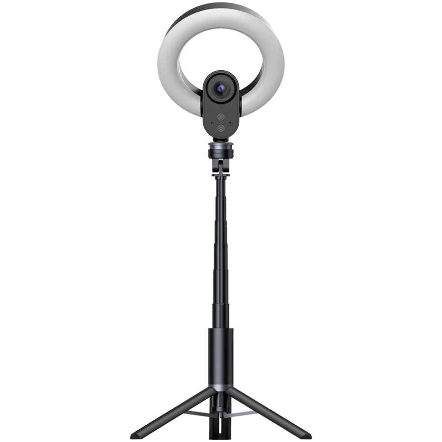 LORGAR Streaming Webcam Circulus 910 5MP Ring Light Slika 4