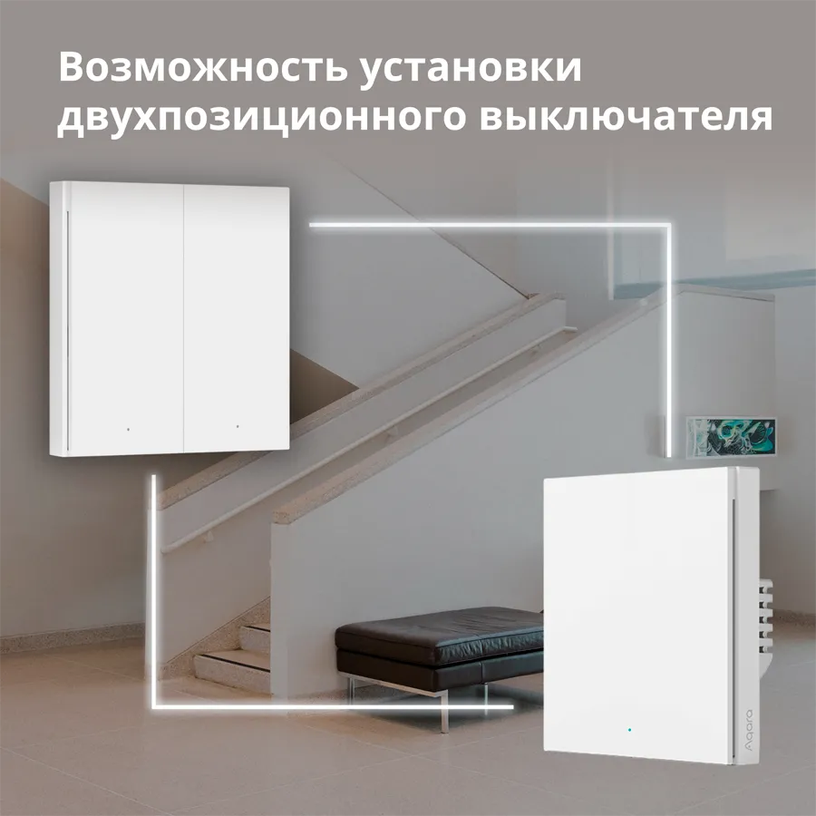 Aqara Wireless Remote Switch H1 (double rocker): Model: WRS-R02; SKU: AR009GLW02 Slika 62