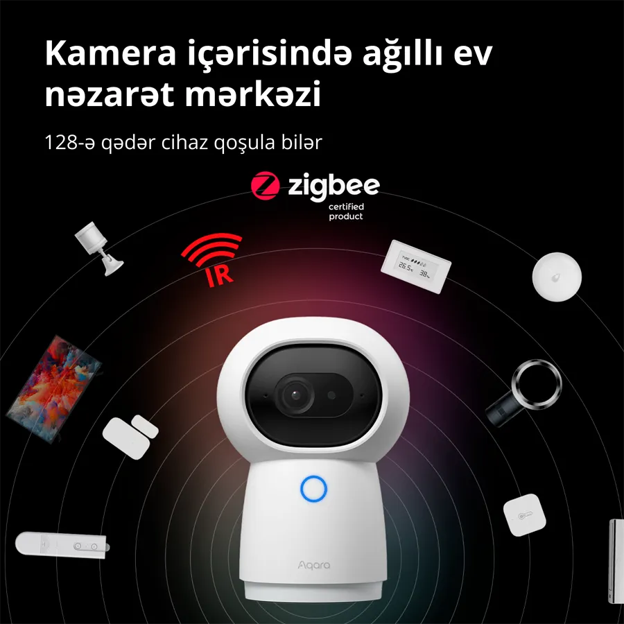 Aqara Camera Hub G3: Model No: CH-H03; SKU: AC005EUW01 Slika 9