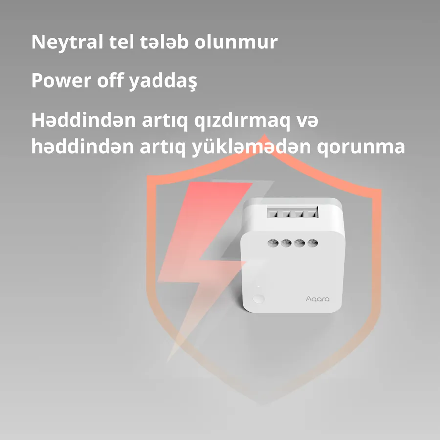Aqara Single Switch Module T1 (No Neutral): Model No: SSM-U02; SKU: AU002GLW01 Slika 40
