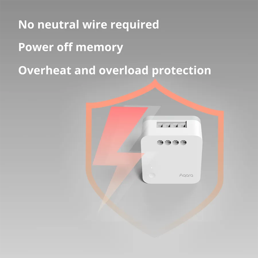 Aqara Single Switch Module T1 (No Neutral): Model No: SSM-U02; SKU: AU002GLW01 Slika 42