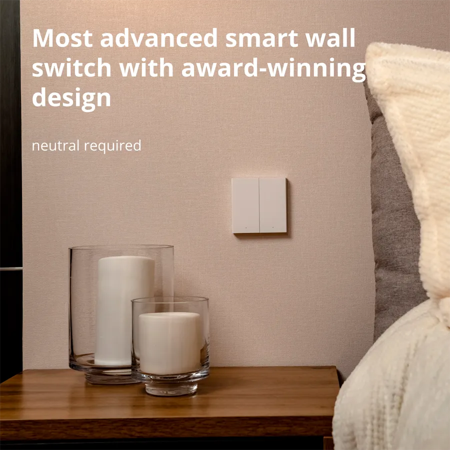 Aqara Smart Wall Switch H1 (with neutral, double rocker): Model: WS-EUK04; SKU: AK074EUW01 Slika 11