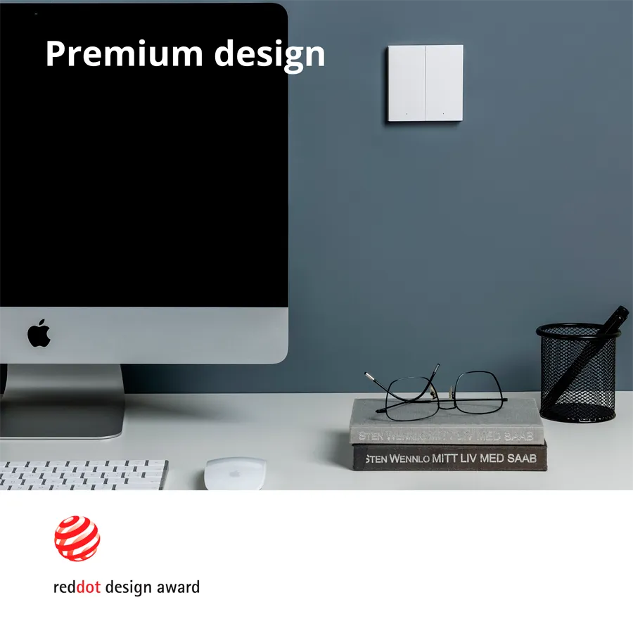 Aqara Smart Wall Switch H1 (with neutral, double rocker): Model: WS-EUK04; SKU: AK074EUW01 Slika 23