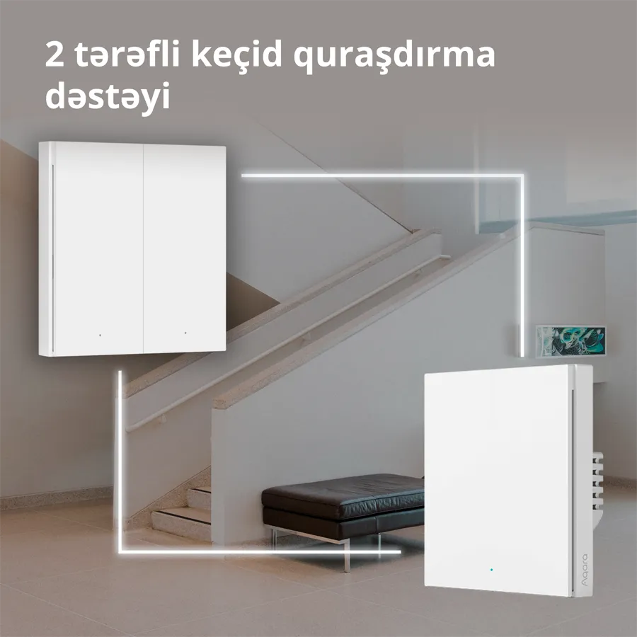 Aqara Smart Wall Switch H1 (with neutral, double rocker): Model: WS-EUK04; SKU: AK074EUW01 Slika 39