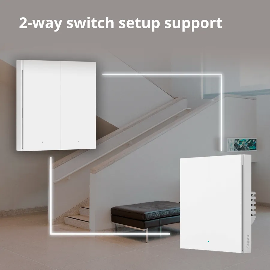 Aqara Smart Wall Switch H1 (with neutral, double rocker): Model: WS-EUK04; SKU: AK074EUW01 Slika 41