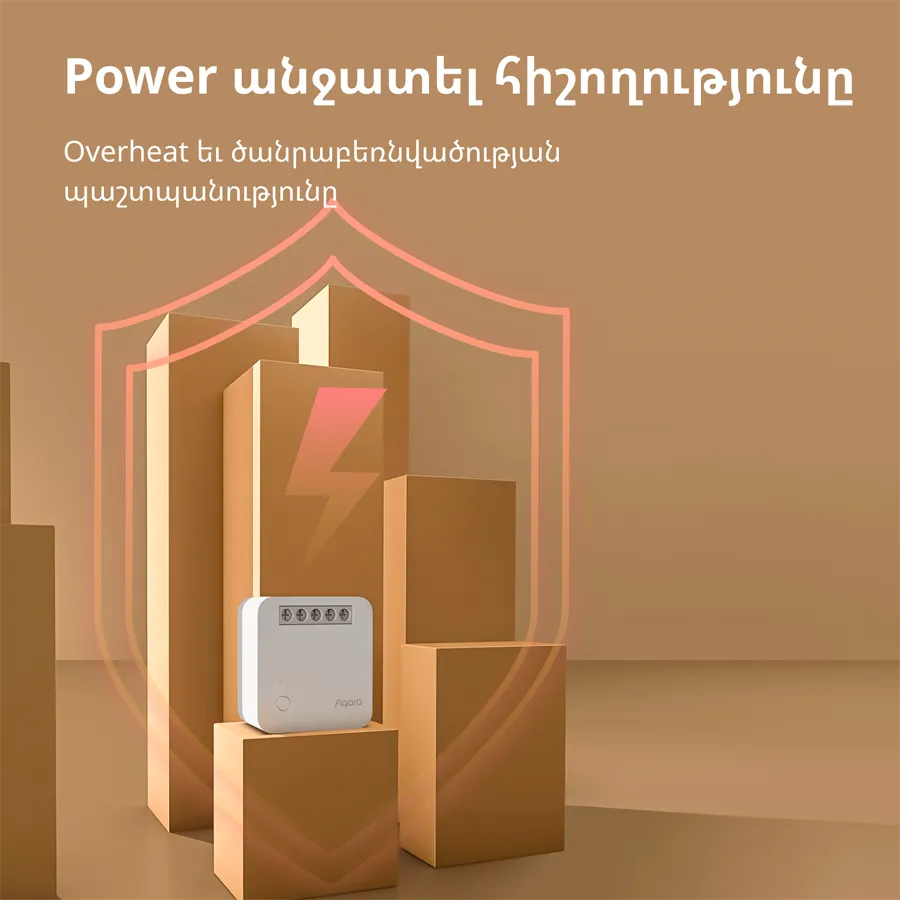 Aqara Single Switch Module T1 (With Neutral): Model No: SSM-U01; SKU: AU001GLW01 Slika 36