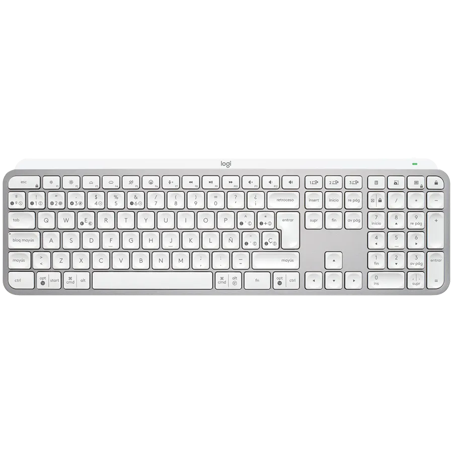 LOGITECH MX Keys S Bluetooth Illuminated Keyboard - PALE GREY - US INT'L Slika 1