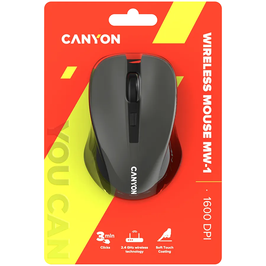 CANYON mouse MW-1 Wireless Grey Slika 6