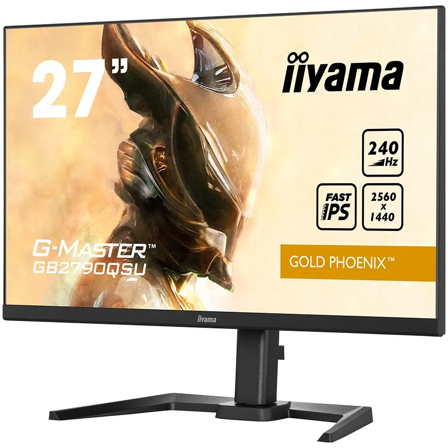 IIYAMA Monitor LED GB2790QSU-B5 GAMING 27inch 240Hz Fast IPS, matte finish 2560 x 1440 @240Hz 400cd 1ms HDMI DP USB Full ERGO Slika 2