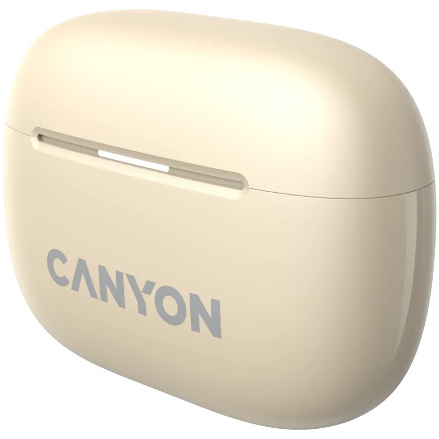 CANYON headset OnGo TWS-10 ANC+ENC Beige Slika 6