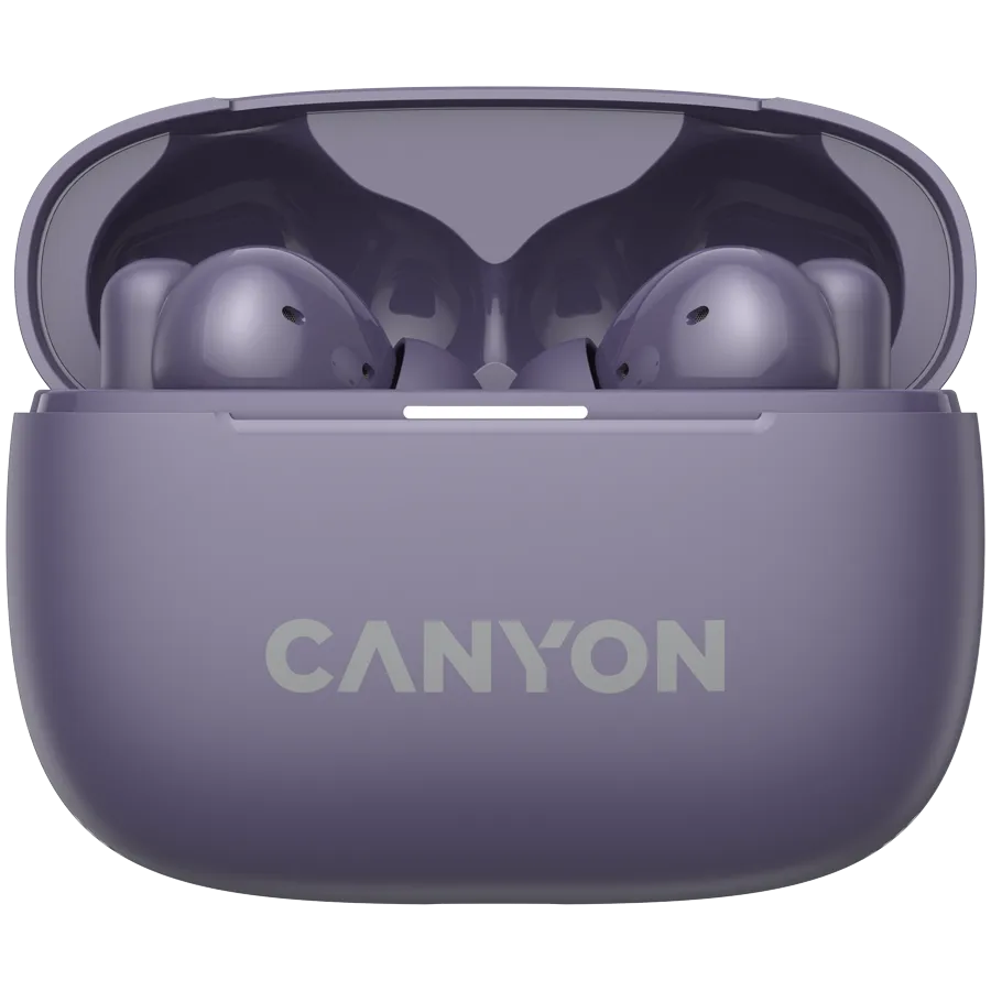 CANYON headset OnGo TWS-10 ANC+ENC Purple Slika 2