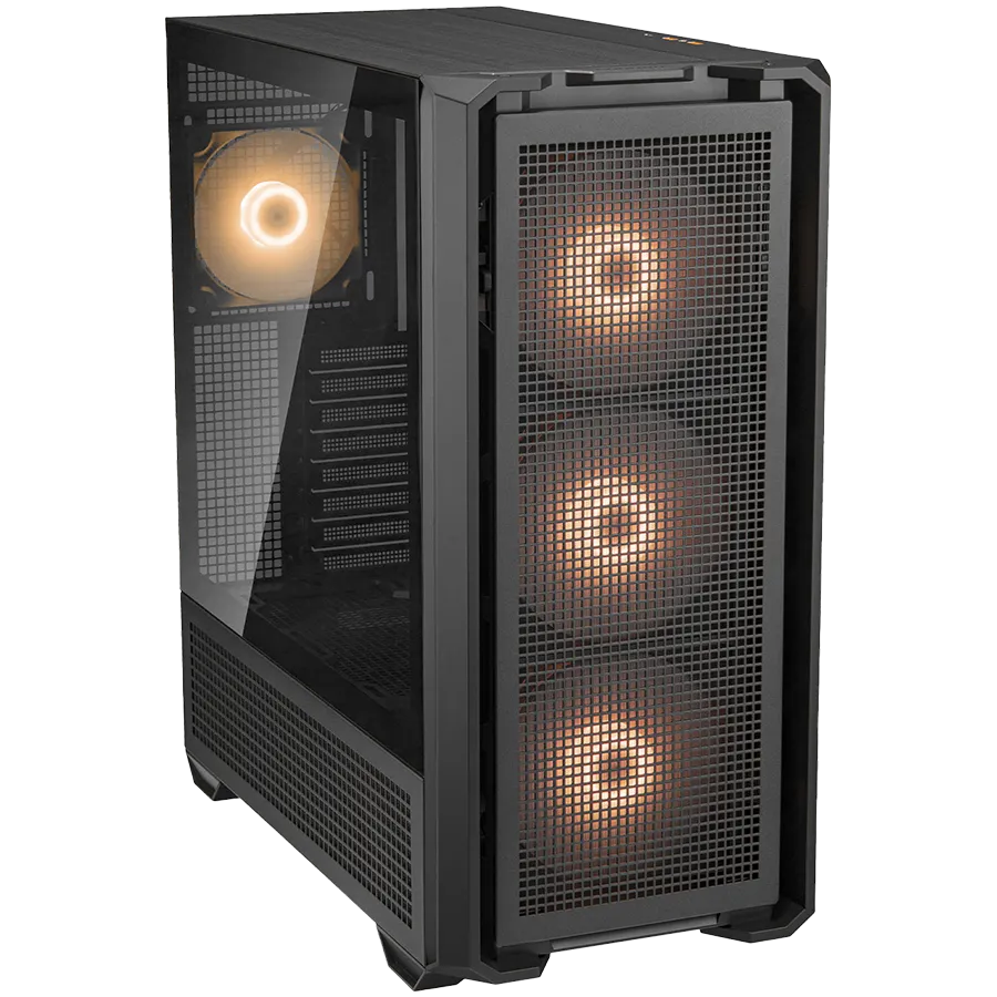 COUGAR MX600 PC Case, Mid Tower, Black Slika 2